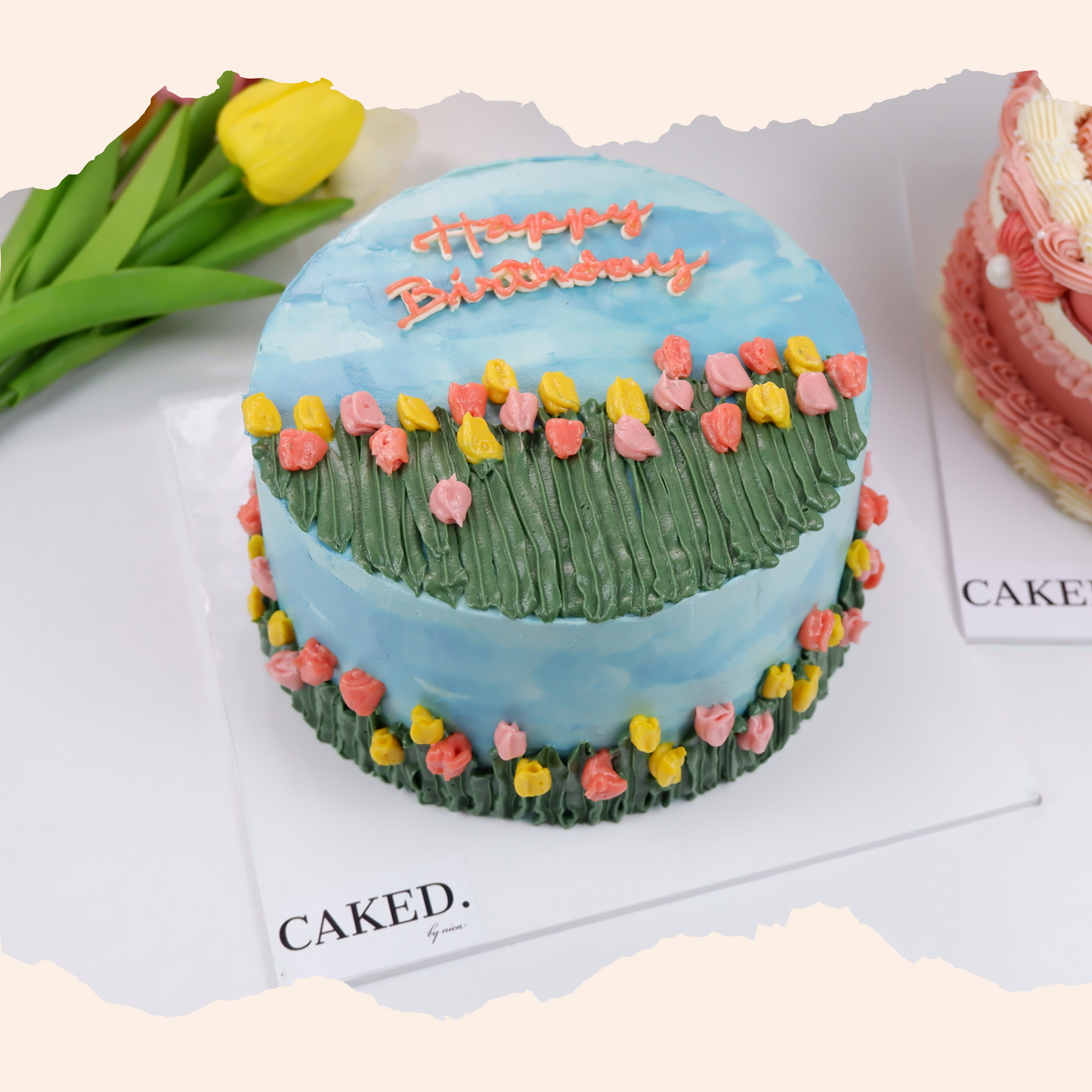 Tulips Cake