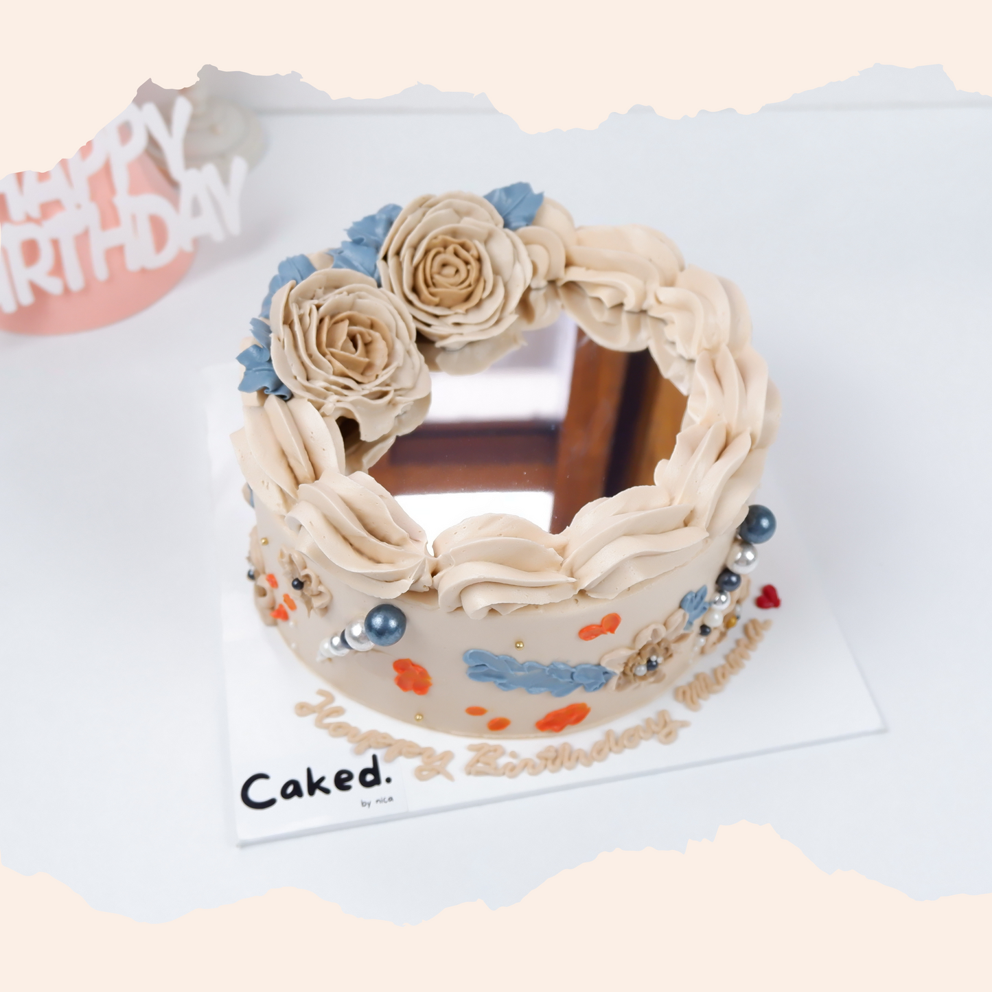 Carla Mirror Cake