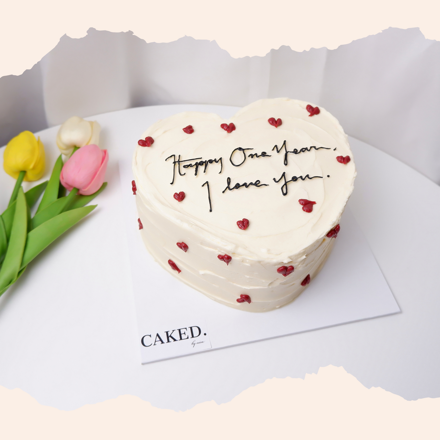 Be Mine Heart Cake
