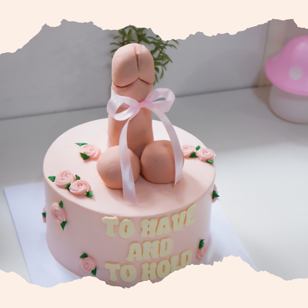 SPG Cake: Coquette D*ck Fondant