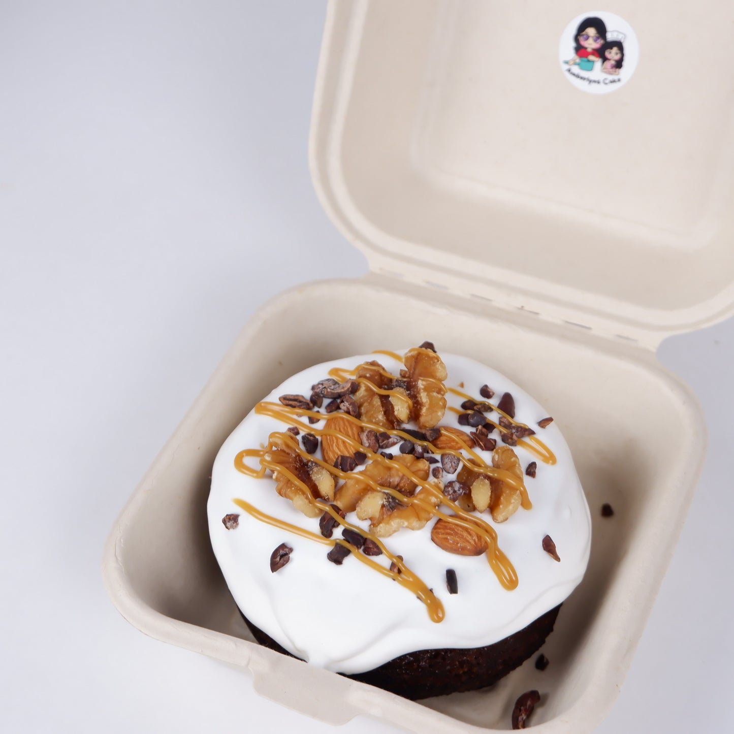 Dulce Nutty Cacao Nibs Chocolate Cake