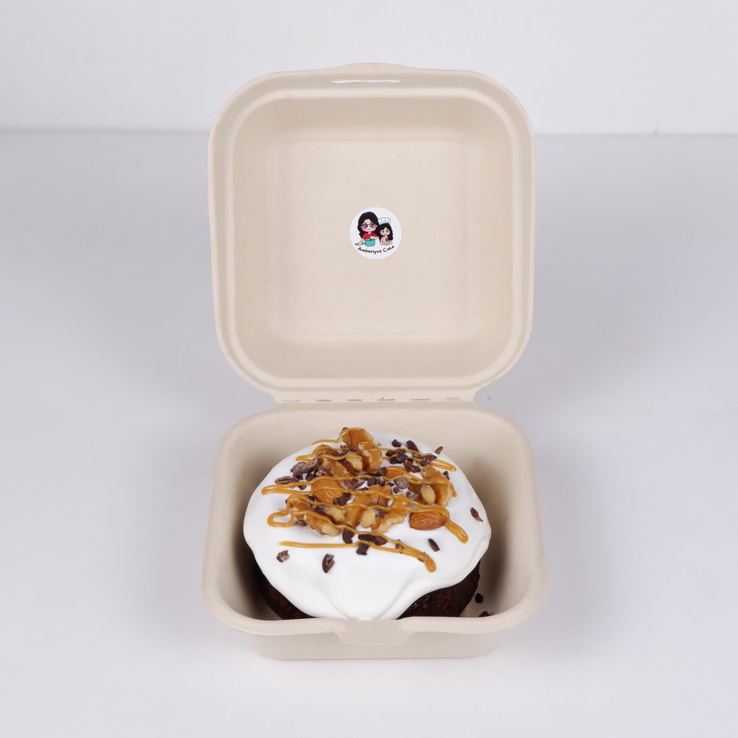 Dulce Nutty Cacao Nibs Chocolate Cake