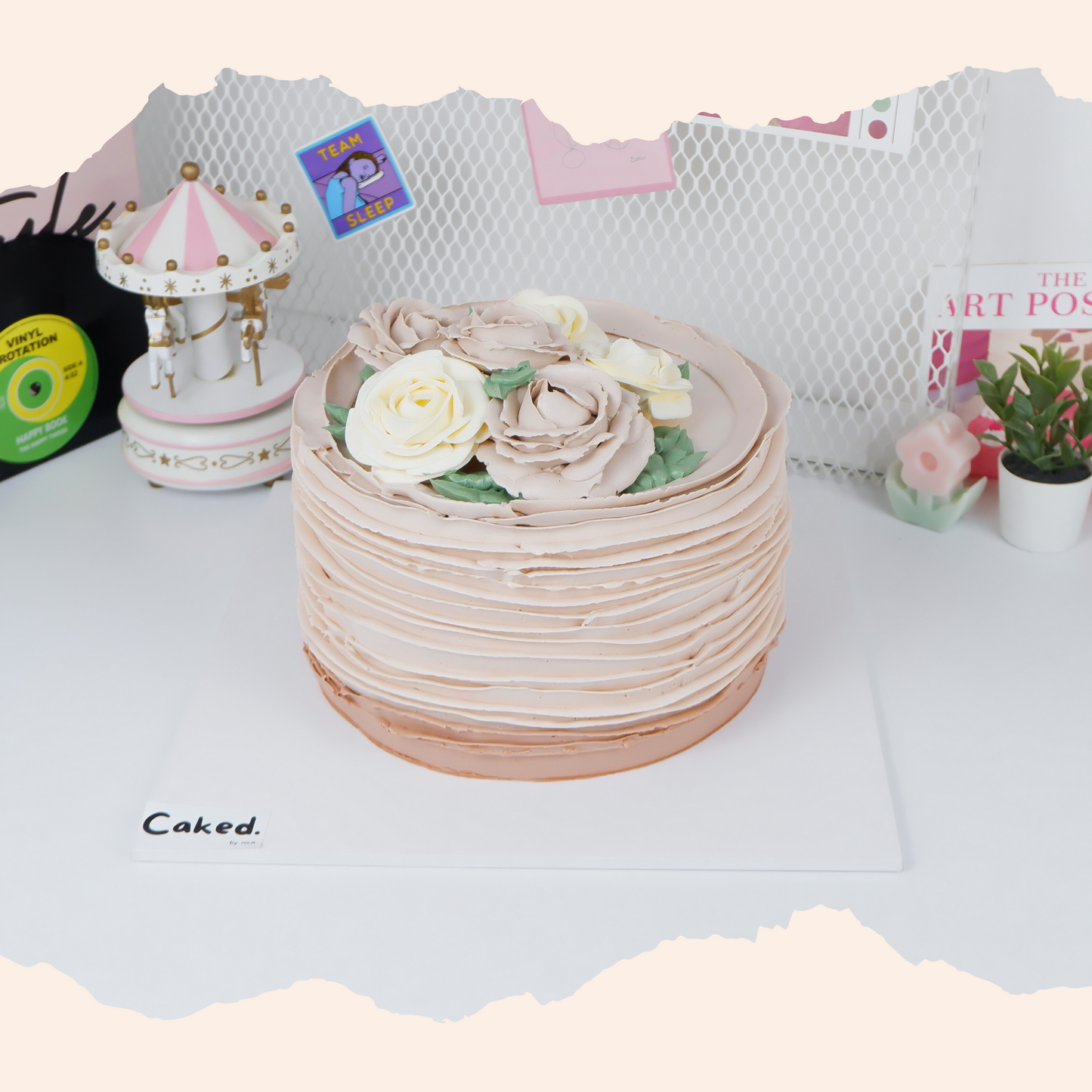 Nude Roses and Frills