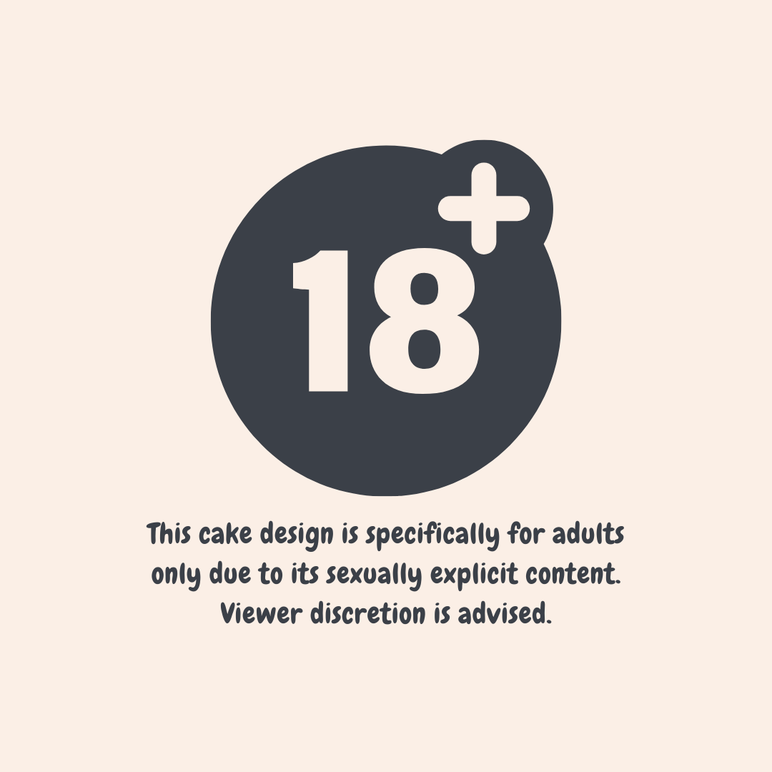 SPG Cake: Coquette D*ck Fondant