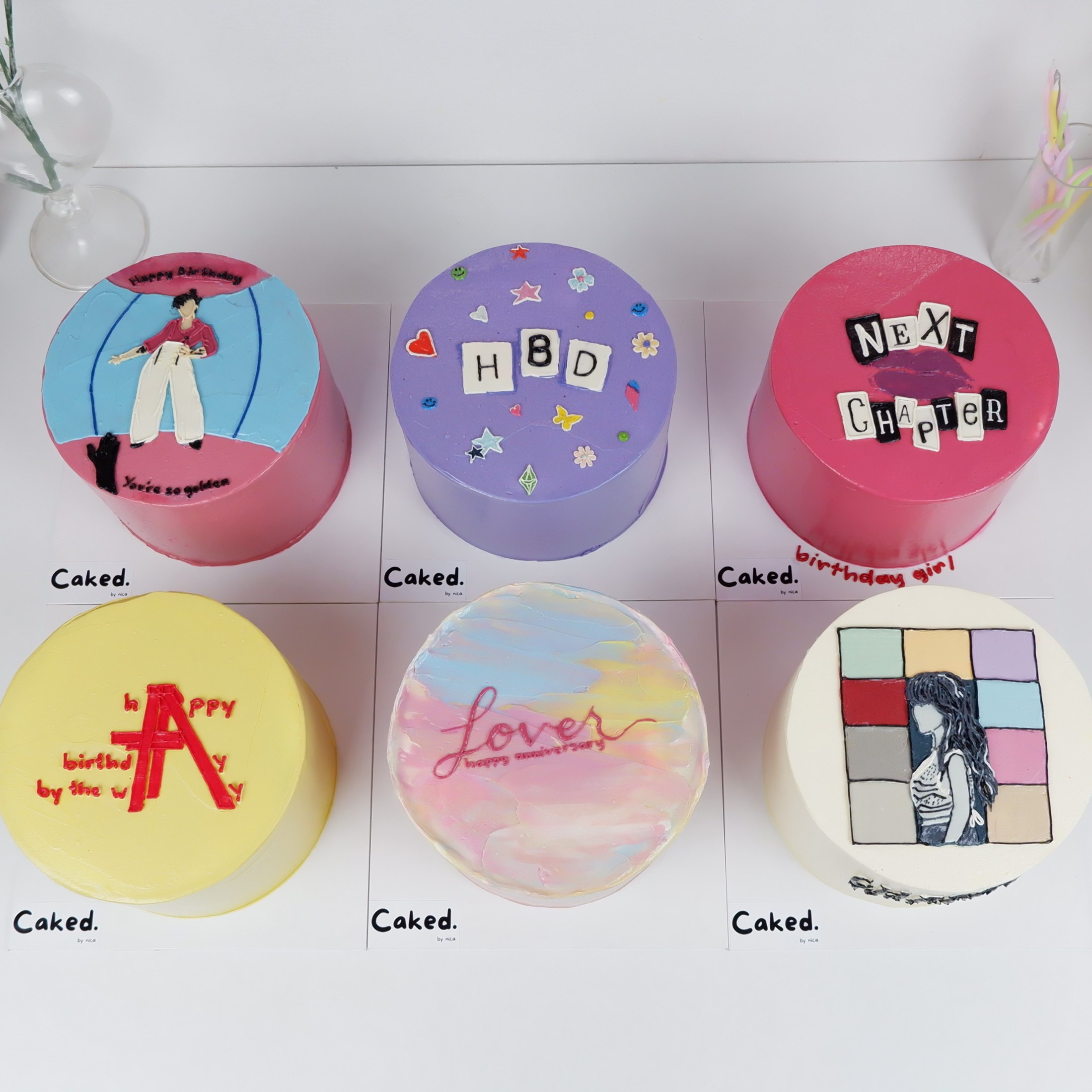 Fan Cakes – Amberlyns Cake