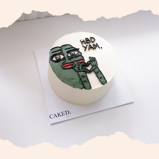 Frog Love Cake