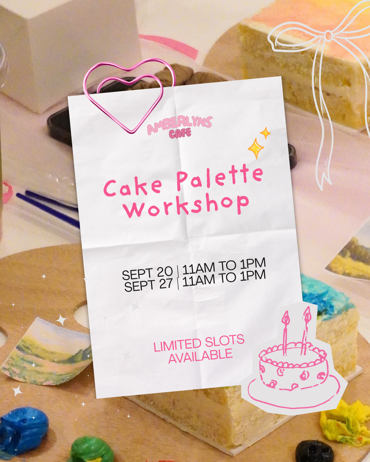 Cake Palette Workshop