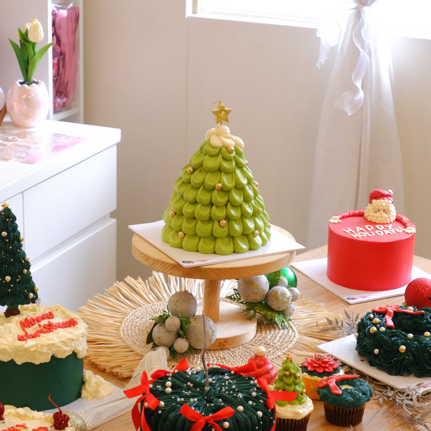 Christmas Tree Cake