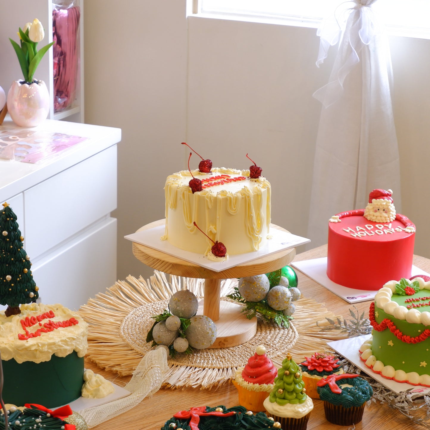 Christmas Glittery Cake