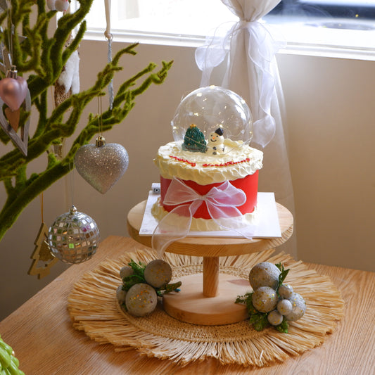 Snow Globe Cake