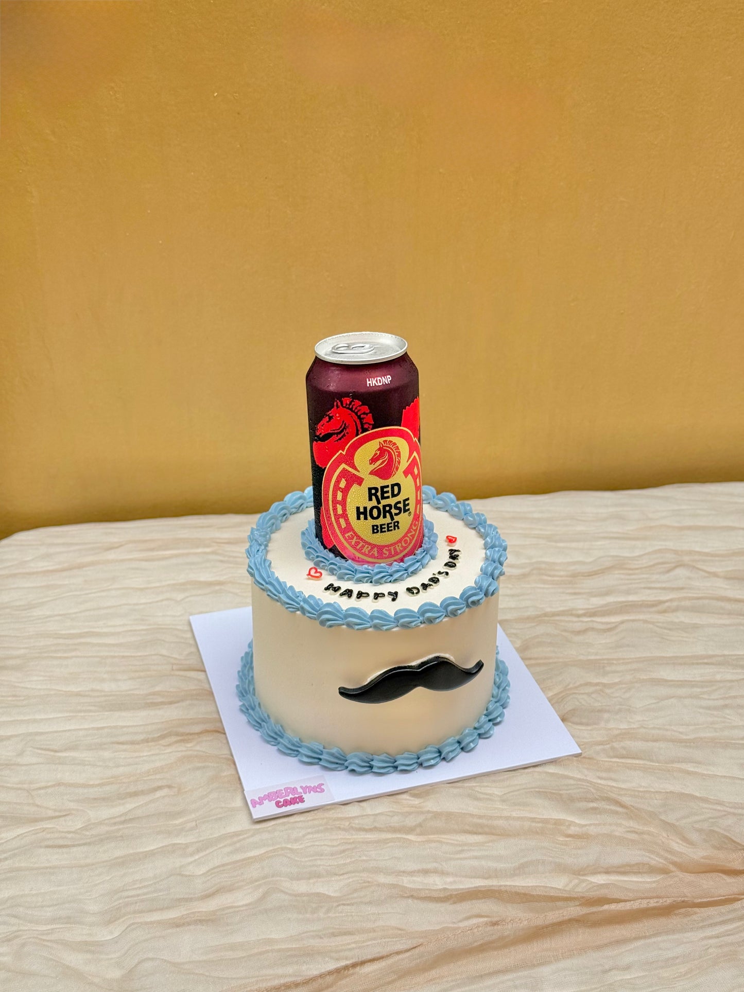 Mustache Cake